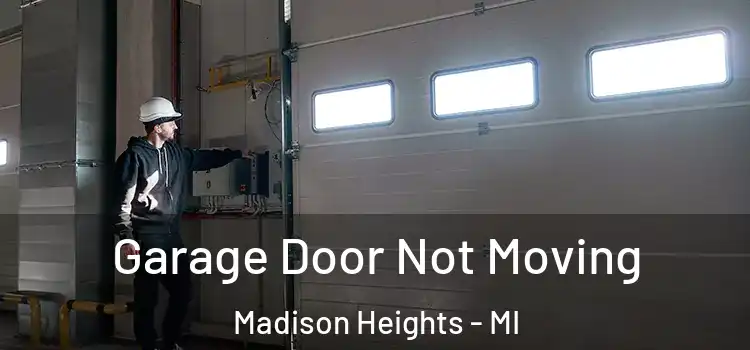  Garage Door Not Moving Madison Heights - MI