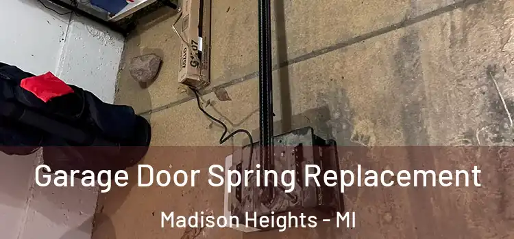  Garage Door Spring Replacement Madison Heights - MI