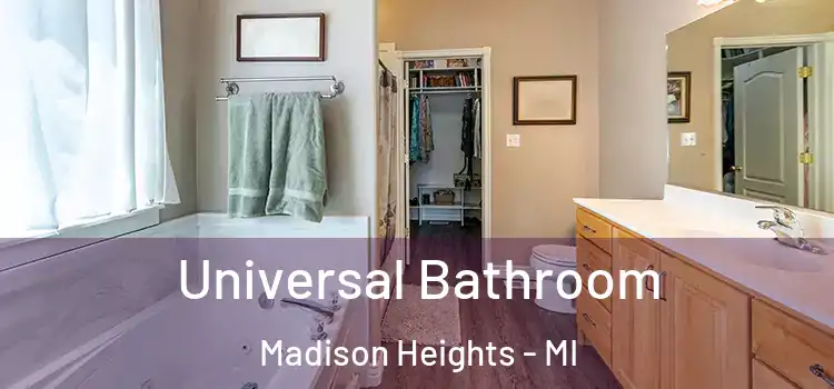  Universal Bathroom Madison Heights - MI